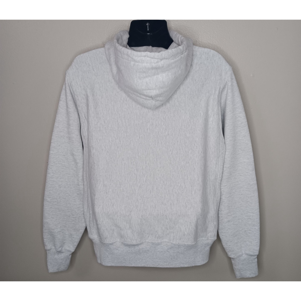 Ole Miss Rebels Men’s Medium Hoodie Gray Sweatshirt Champion Reverse Weave Hvwt - Picture 4 of 10